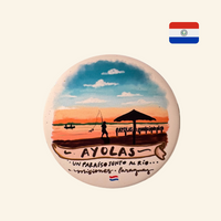 Imanes con Diseños de destinos del Paraguay