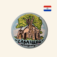 Imanes con Diseños de destinos del Paraguay