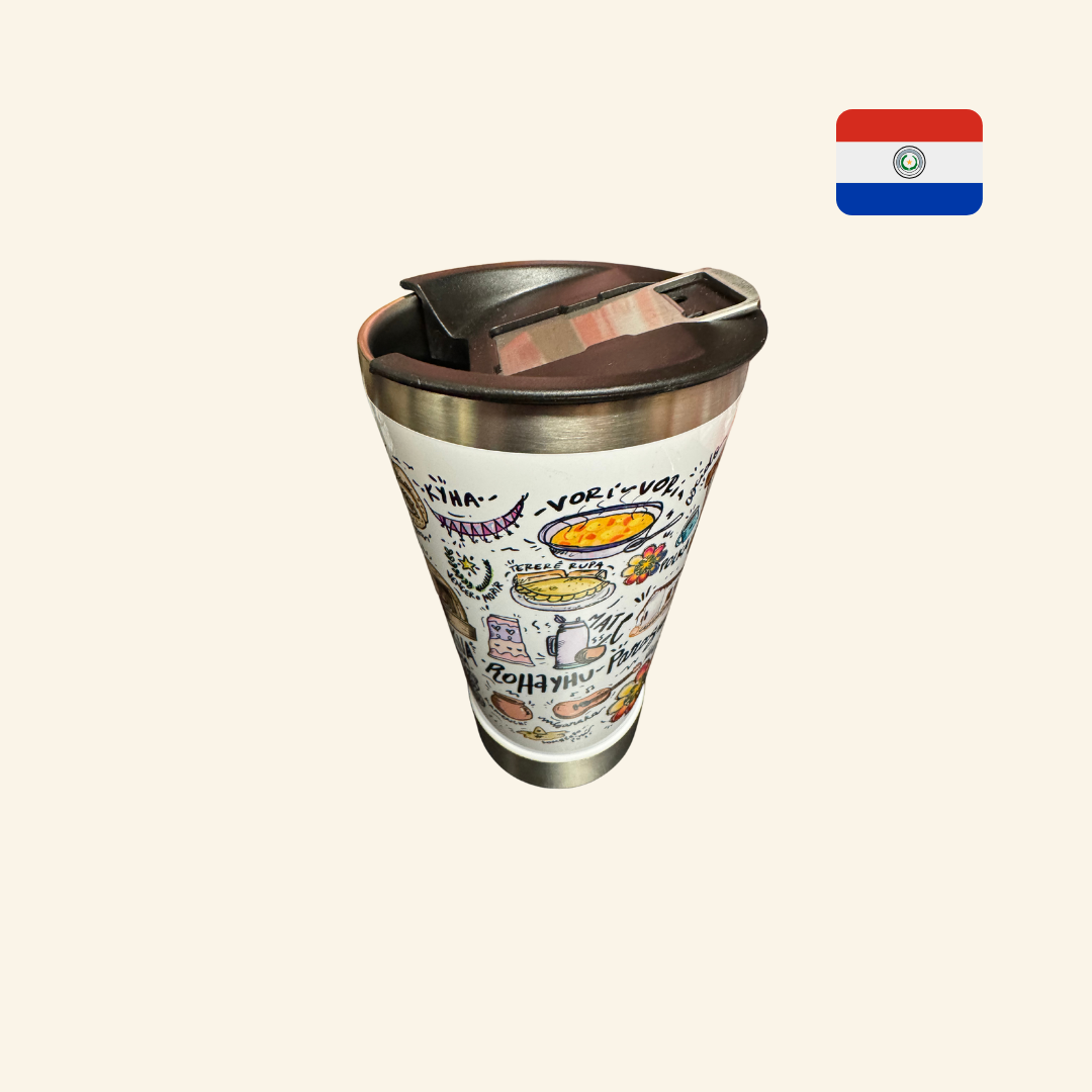 Insulated Cup I Love Paraguay