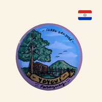 Imanes con Diseños de destinos del Paraguay