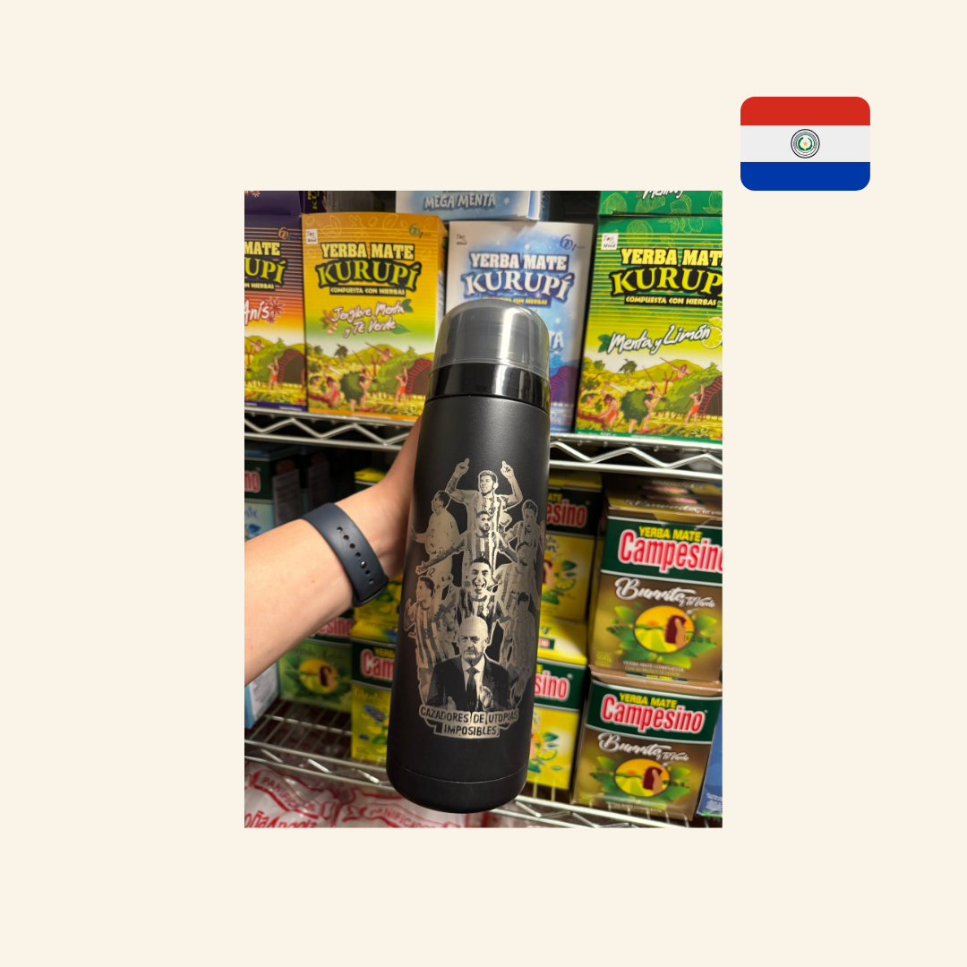 Termo Inox 1LT "Seleccion Paraguay"