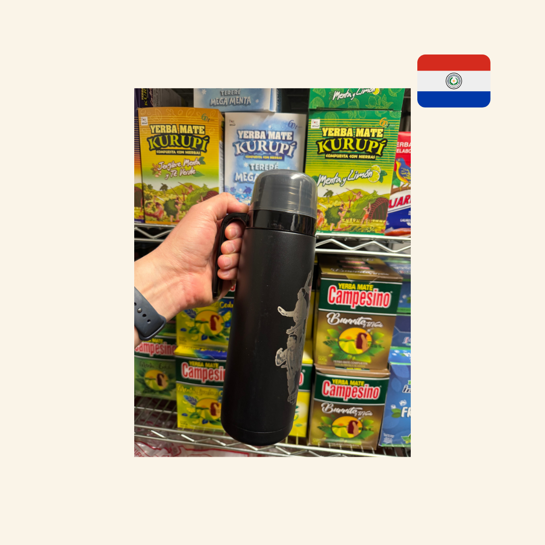 Termo Inox 1LT "Seleccion Paraguay"