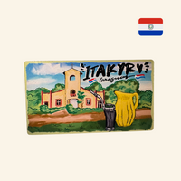 Imanes con Diseños de destinos del Paraguay