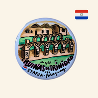 Imanes con Diseños de destinos del Paraguay