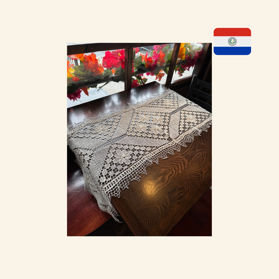 Paraguayan Ñanduti Table Runner