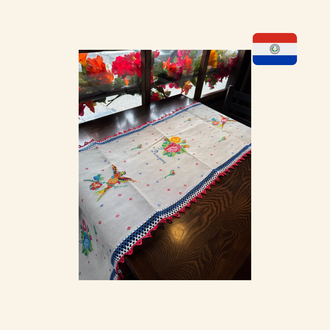 Paraguayan Ñanduti Table Runner