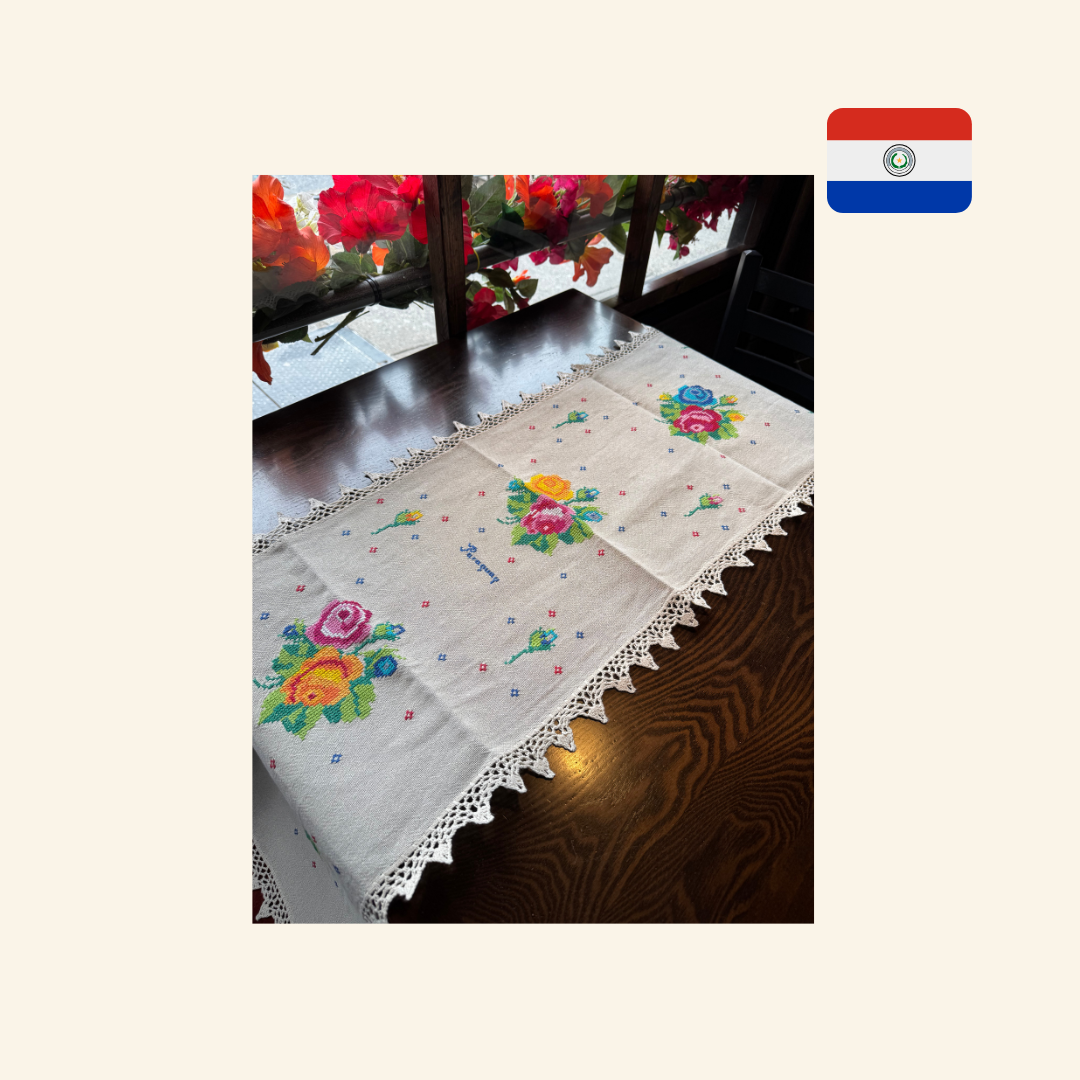 Paraguayan Ñanduti Table Runner