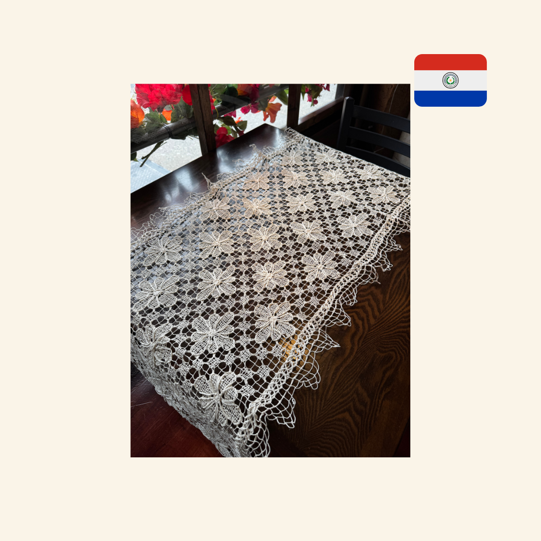 Paraguayan Ñanduti Table Runner