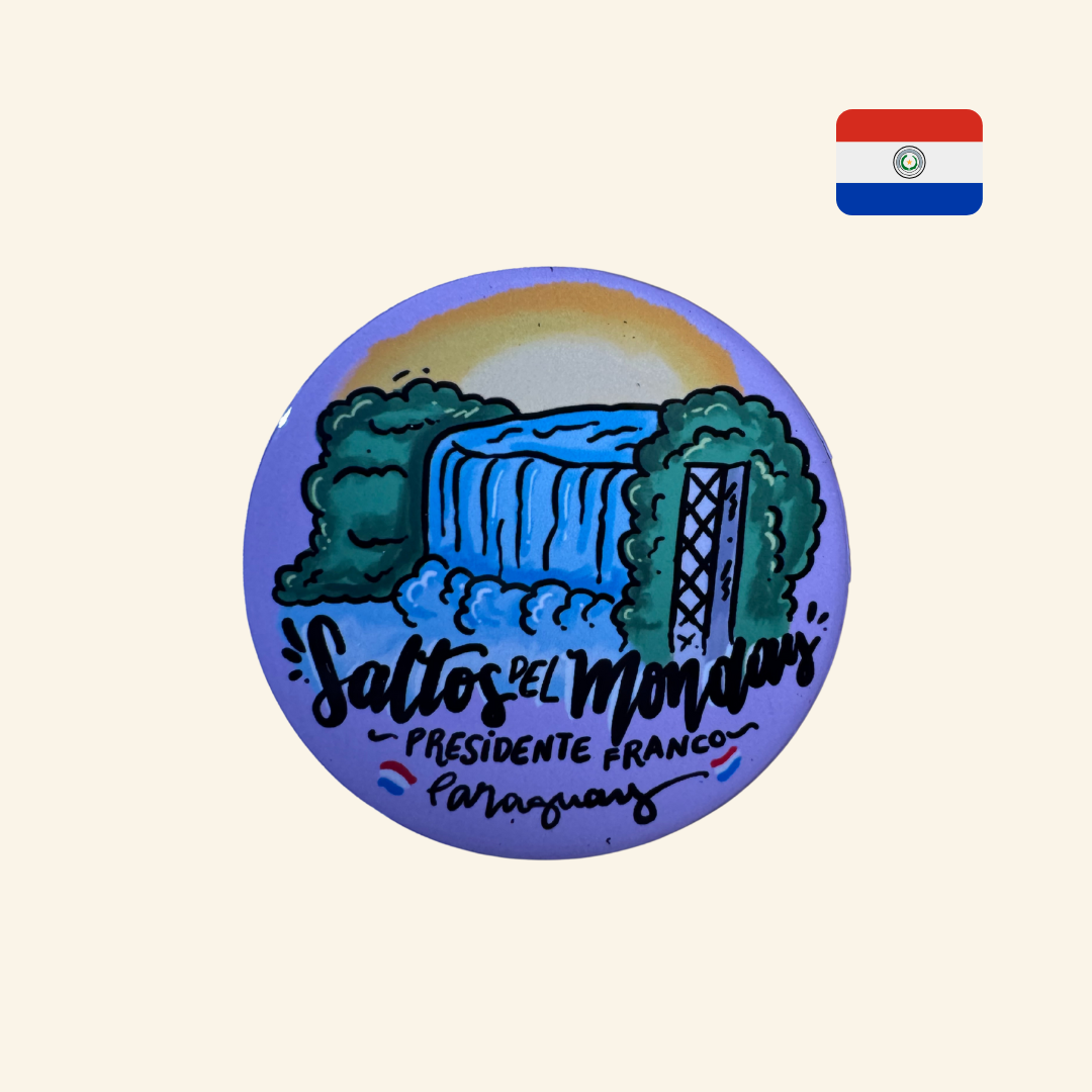 Imanes con Diseños de destinos del Paraguay