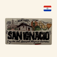 Imanes con Diseños de destinos del Paraguay