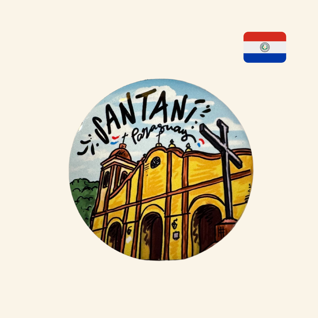 Imanes con Diseños de destinos del Paraguay