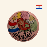 Imanes con Diseños de destinos del Paraguay