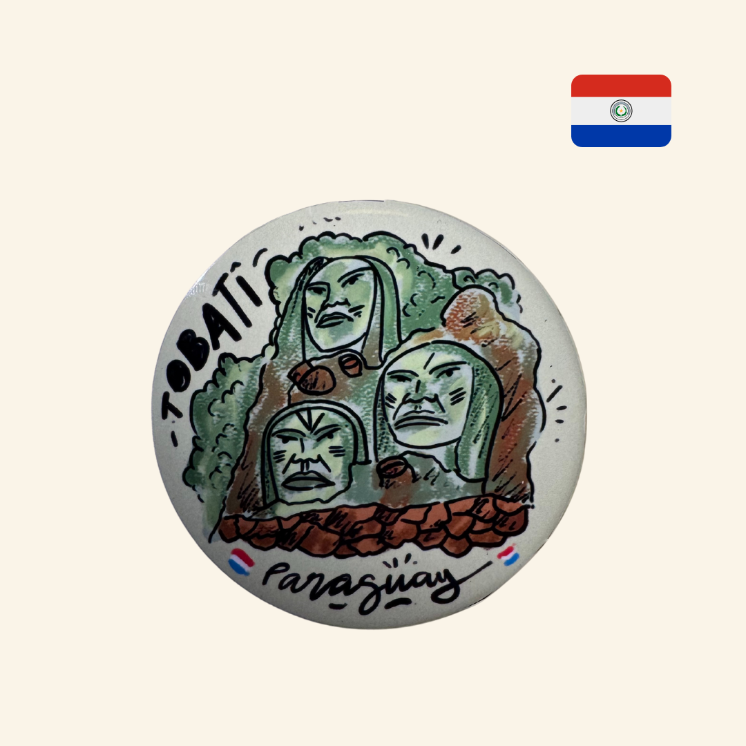 Imanes con Diseños de destinos del Paraguay