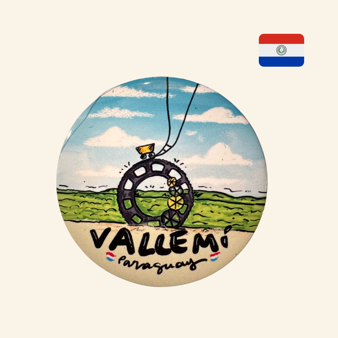 Imanes con Diseños de destinos del Paraguay