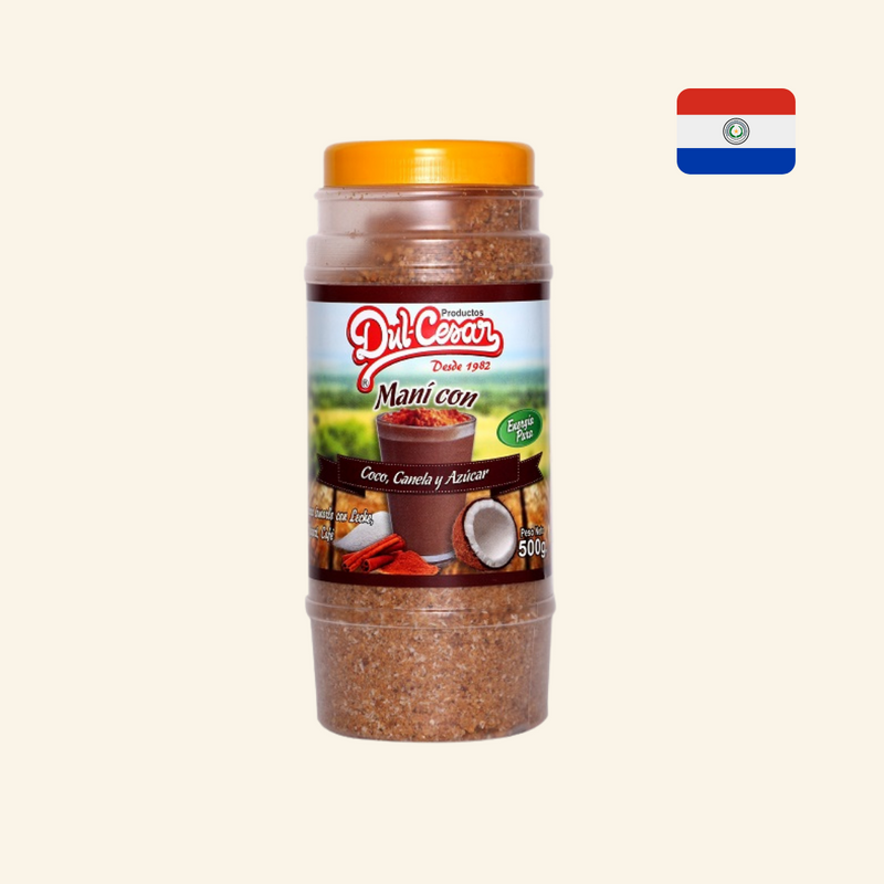 DulCesar- Mani de Coco, Canela y Azúcar